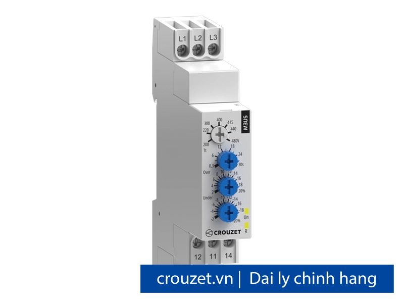 Rơle giám sát 3 pha M3US – 1 đầu ra