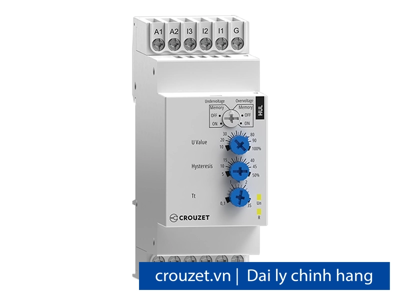 Rơle giám sát điện áp HUL – dải 0.2–60V